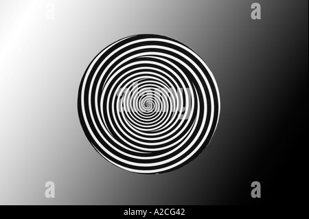 Spinning hipnótico ilusión óptica Disc