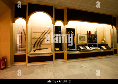 Una de las salas principales del museo Al Ain, Emiratos Árabes Unidos (Al Ain) Foto de stock