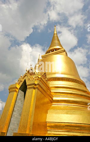 Bangkok Phra Siratana Chedi im Grand Palace Foto de stock