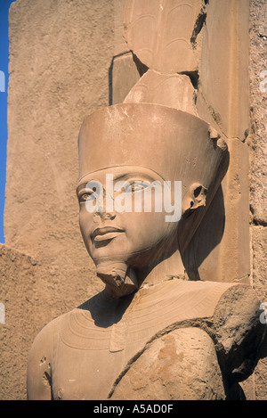 Templo de Amun, Templo de Karmak, Luxor, Egipto Foto de stock