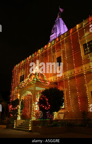 Diwali fiesta en Shree Swaminarayan Temple en Willesden Green Foto de stock