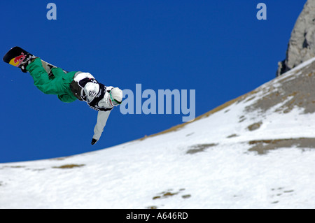 Markus Keller, snowboarder, campeón del mundo de halfpipe, Evento: Superfinal, Nescafé Champs Open 2006 Fecha: 5 de febrero de 2006 Lugar: