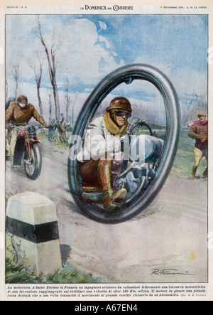 Francés Monocycle 1950 Foto de stock