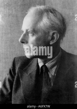 BELA BARTOK 1881 1945 compositor húngaro Foto de stock