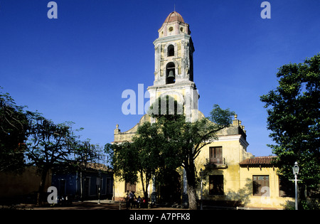 Cuba, provincia de Sancti Spiritus, la ciudad colonial de Trinidad, el ex convento de San Francisco, Patrimonio Mundial de la UNESCO