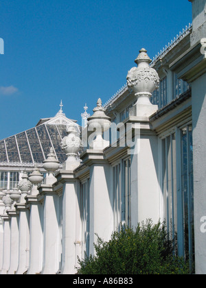 Casa templada Kew Gardens de Londres, Inglaterra Gran Bretaña Foto de stock