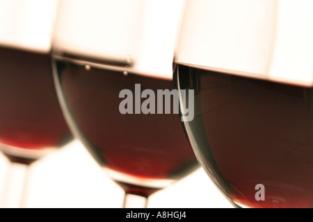 Vidrio de vino rojo