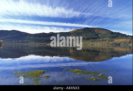 De Bassenthwaite Lake SEIC en Cumbria inglés Lake District National Park Foto de stock