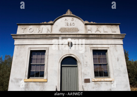 Ciudades de Australia / La ex circa 1860 Ayuntamiento de Chewton ,Victoria Australia. Foto de stock