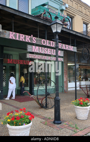 Alabama Macon County,Tuskegee,Black Blacks African African African Ethnic Minority,History,African,Segregation,Civil Rights Movement,Kirk's Old Farm Museum,h Foto de stock