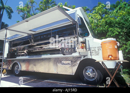 Kraft catering Servicios de camión en lugar de la película de tentación Miami FL Foto de stock