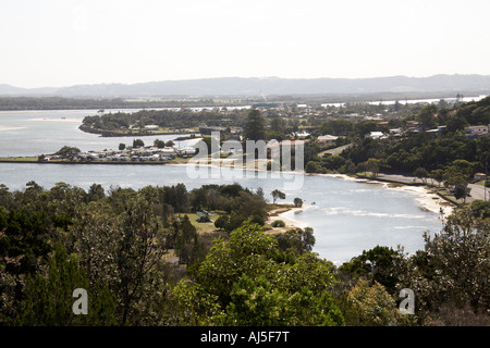 Richmond en el estuario del río Ballina en Nueva Gales del Sur (NSW, Australia Foto de stock