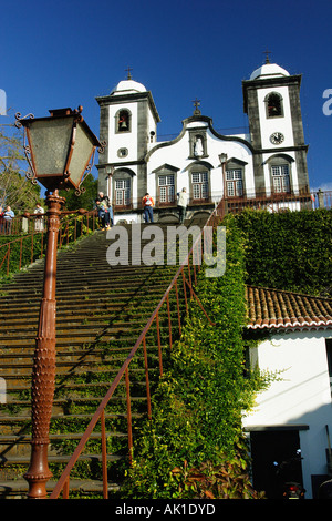 Iglesia / Monte / Kirche Nossa Senhora do Monte Foto de stock