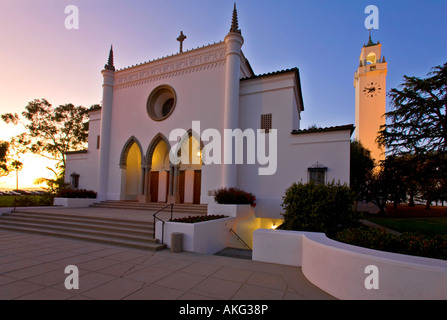 La Capilla del Sagrado Corazón en la Universidad Loyola Marymount Culver City California Estados Unidos de América Foto de stock
