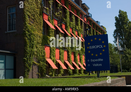 La sede de Europol en La Haya, Holanda Foto de stock