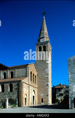 Italien, Véneto, Julisch Venetien, Friuli, Friaul, Grado, Basilika Santa Eufemia Foto de stock
