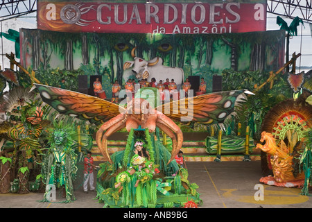 Brasil Amazonas Parintins Boi bumba carnaval Foto de stock