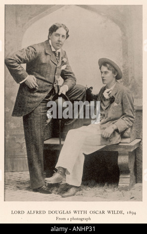 Oscar Wilde y Lord Alfred Douglas, 1894 Fotografía de stock - Alamy