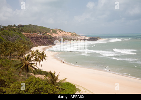 Pipa, la playa Praia do Amor, Rio Grande do Norte, Brasil Foto de stock