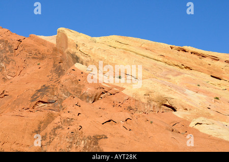 Formación de rocas en el Parque Estatal Valle del Fuego en Nevada