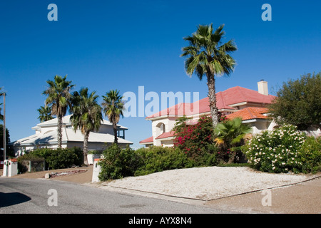 South Padre Island, casas y vías navegables, Corpus Christi, Texas TX USA  pantalla de Halloween Fotografía de stock - Alamy