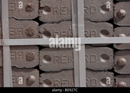 Briquetas de carbón Rekord Foto de stock