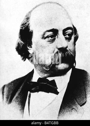 Flaubert, Gustave, 12.12.1821 - 8.5.1880, autor / escritor francés, retrato, foto, de Nadar, , Foto de stock