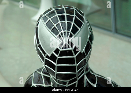 Retrato de cabeza cara máscara de Spider-Man personaje cómics de  superhéroes de Marvel Comics spiderman Fotografía de stock - Alamy