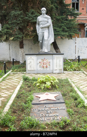 Memorial de la guerra de la era soviética en Rusia Georgievsk Foto de stock
