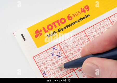 Billete de lotería alemán