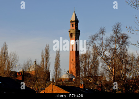 Joseph Chamberlain Memorial Torre del Reloj, la Universidad de Birmingham, West Midlands, Inglaterra, Reino Unido. Foto de stock