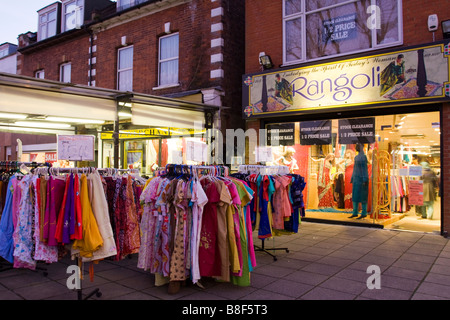 Rangoli Indian tienda de ropa en el norte de Londres Wembley Foto de stock
