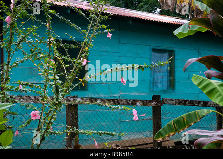 Una casa en El Castillo, Nicaragua.