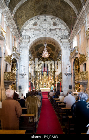 Igreja da Ordem Terceira de Nossa Senhora do Carmo, Iglesia en la plaza de Carlos Alberto, Porto, la UNESCO Patrimonio Cultural de la Humanidad, Foto de stock