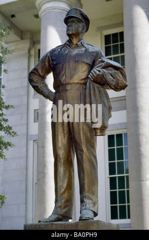 El general MacArthur estatua en Norfolk, Virginia EE.UU. Foto de stock