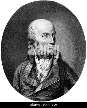 Charles, 5.9.1771 - 30.4.1847, el Archiduque de Austria, el general austriaco retrato, grabado en cobre, 1809, Copyright del artista , no tiene que ser borrados Foto de stock