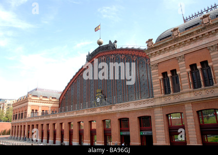 La estación de Atocha, Madrid, España Foto de stock