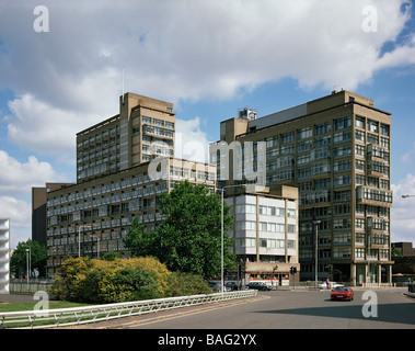 Alexander Fleming House, Londres, Reino Unido, Erno Goldfinger, Alexander Fleming casa vista general. Foto de stock