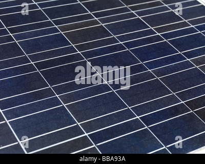 Panel solar policristalino Foto de stock