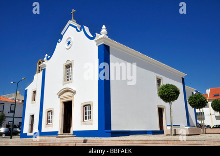 Igreja de Santa Marta Ericeira Portugal Foto de stock