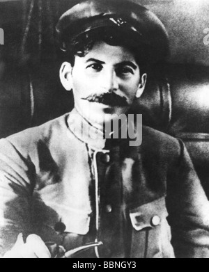 Stalin, Joseph Vissarionovich, 18.12.1879 - 5.3.1953, estadista soviético, Secretario General del Partido Comunista de la Unión Soviética 1922 - 1953, retrato, 1918, Foto de stock