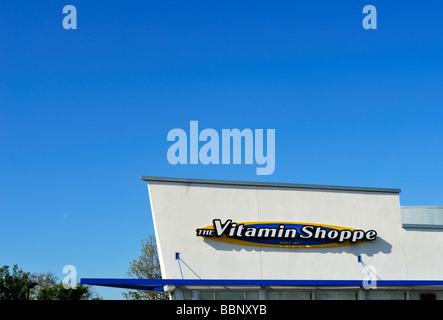 La tienda de Vitamin Shoppe, Long Beach CA Foto de stock