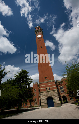 Joseph Chamberlain torre del reloj conmemorativo de la Universidad de Birmingham en Edgbaston Birmingham West Midlands England Reino Unido Foto de stock
