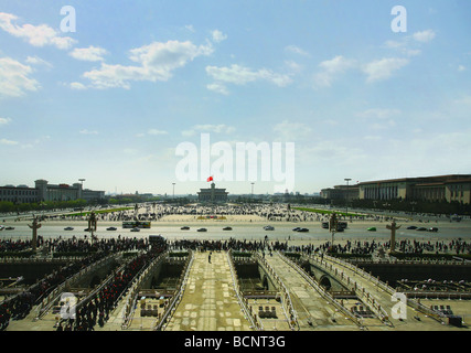 La plaza de Tian'anmen, en Beijing, China Foto de stock