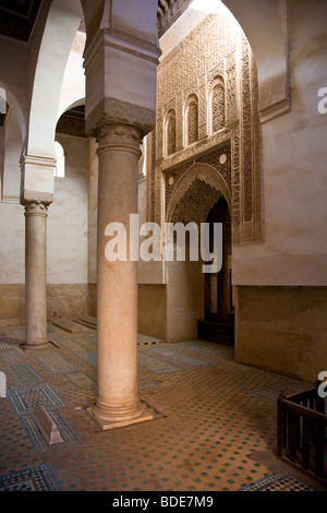 Las Tumbas Saadianas en la Kasbah, la Medina de Marrakech, Marruecos, Norte de África Foto de stock