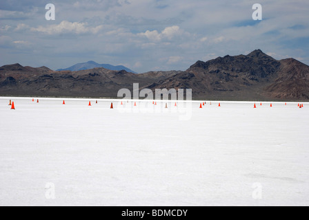 Bonneville Salt Flats, en Utah, EE.UU.
