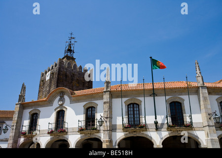Caminha ayuntamiento de Minho, Portugal Foto de stock