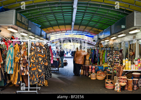 Malcolm Shabazz Mercado de Harlem, Manhattan, Ciudad de Nueva York Foto de stock