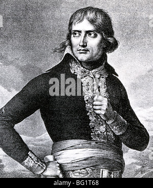 Napoleón Bonaparte (1769-1821), emperador de los franceses, aquí en unos 1795 Foto de stock