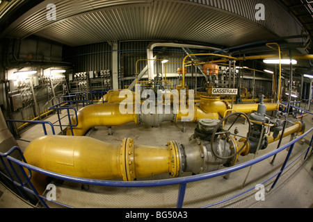 Powerstation nuclear de Borssele, Países Bajos Foto de stock